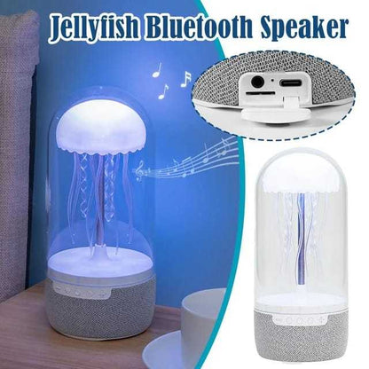 3 In 1 Creative Colorful Jellyfish Lamp Bluetooth Speaker Ellyfish Speaker With Lights For Home Office