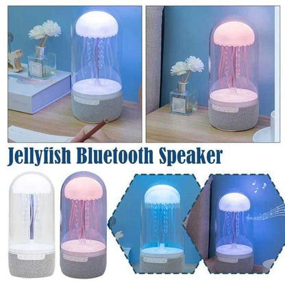 3 In 1 Creative Colorful Jellyfish Lamp Bluetooth Speaker Ellyfish Speaker With Lights For Home Office